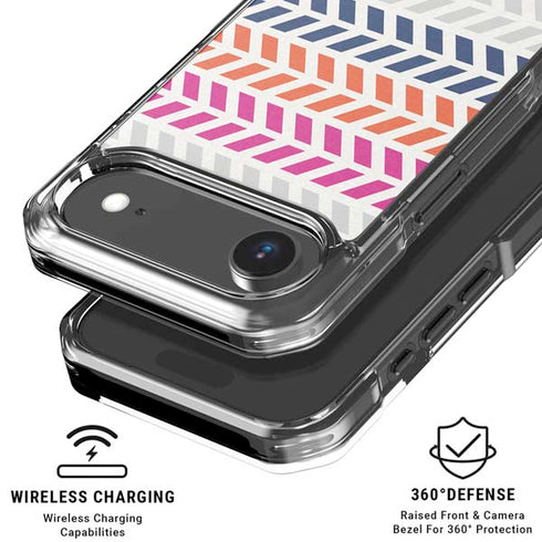 Striped Chevron iPhone 17 Air MagSafe Case