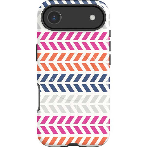 Striped Chevron iPhone 17 Air Magsafe Impact Case