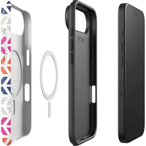Striped Chevron iPhone 17 Air Magsafe Impact Case