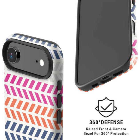 Striped Chevron iPhone 17 Air Magsafe Impact Case