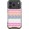 Striped Chevron iPhone 17 Pro Clear Case
