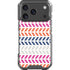 Striped Chevron iPhone 17 Pro Clear Case