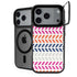 Striped Chevron iPhone 17 Pro Kickstand Case