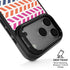 Striped Chevron iPhone 17 Pro Kickstand Case