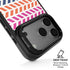 Striped Chevron iPhone 17 Pro Max Kickstand Case