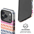 Striped Chevron iPhone 17 Pro Max Magsafe Impact Case