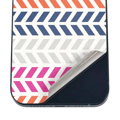 Striped Chevron iPhone 17 Pro Skin