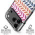 Striped Chevron iPhone 18 Pro Clear Case