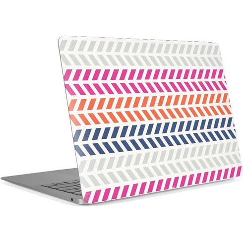 Striped Chevron Apple MacBook Air Skin