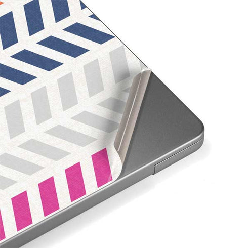 Striped Chevron Apple MacBook Pro 14-inch Skin