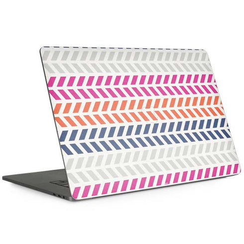 Striped Chevron MacBook Skins