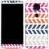 Striped Chevron Moto E5 Plus Skin