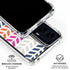 Striped Chevron Moto G Power 5G (2024) Clear Case