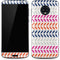Striped Chevron Moto G6 Skin