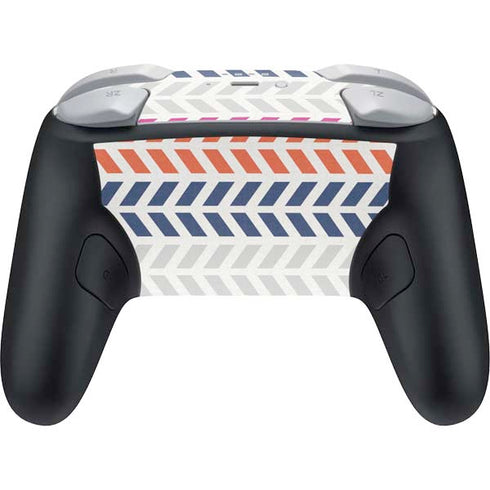 Striped Chevron Nintendo Switch 2 (2025) Pro Controller Skin