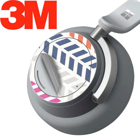 Striped Chevron Surface Headphones Skin