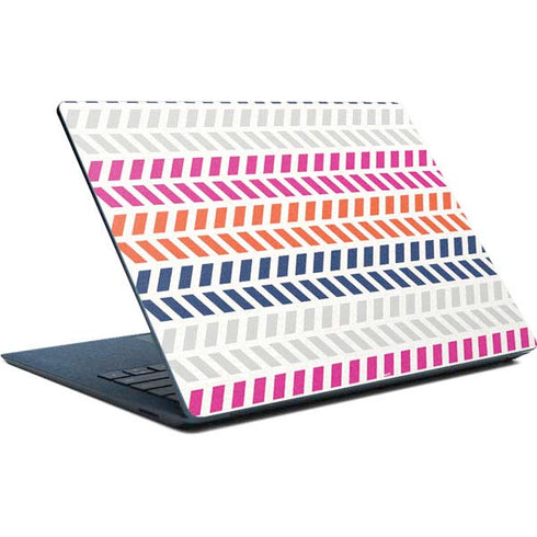 Striped Chevron Surface Laptop Skin