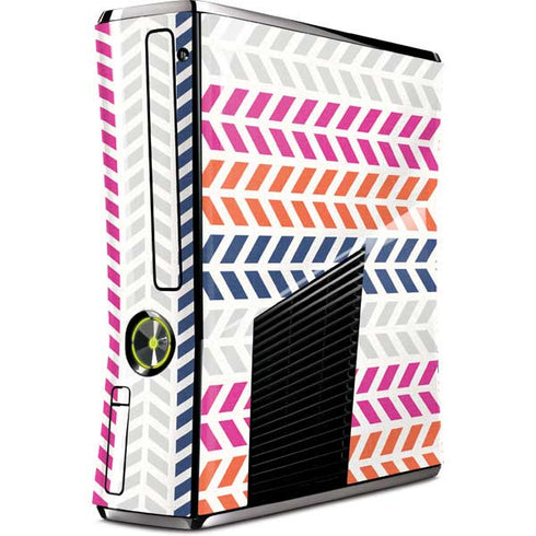 Striped Chevron Xbox 360 Slim (2010) Skin