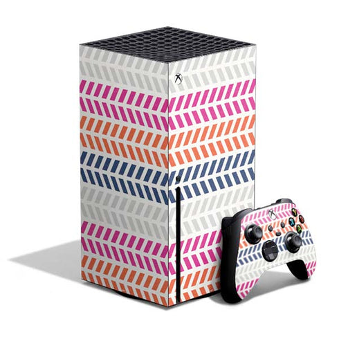 Striped Chevron Xbox Series X Skins