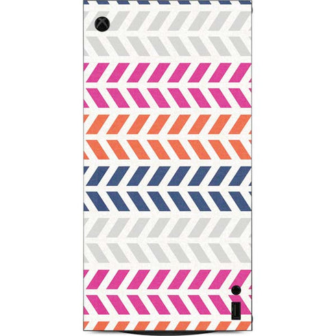 Striped Chevron XBox Series X Digital Edition Console Skin