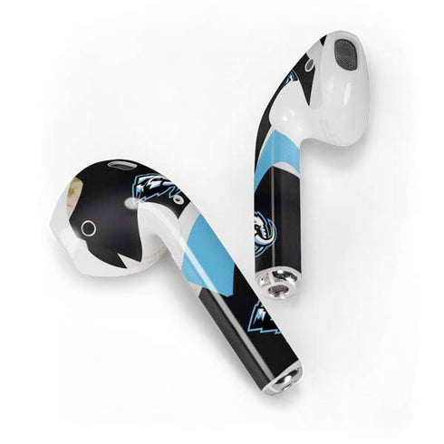 NHL Utah Mammoth Striped Jersey Apple AirPods 2 Skin