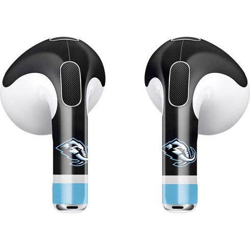 NHL Utah Mammoth Striped Jersey Apple AirPods (3rd Gen 2021) Skin