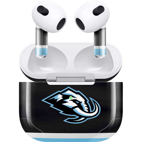NHL Utah Mammoth Striped Jersey Apple AirPods (3rd Gen 2021) Skin