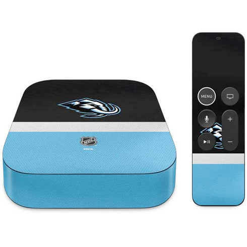 NHL Utah Mammoth Striped Jersey Apple TV Skin