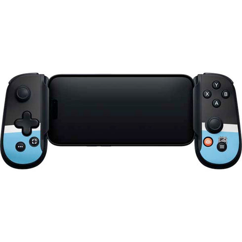 NHL Utah Mammoth Striped Jersey Backbone One for iPhone Game Controller Skin