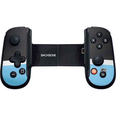 NHL Utah Mammoth Striped Jersey Backbone One for iPhone Game Controller Skin