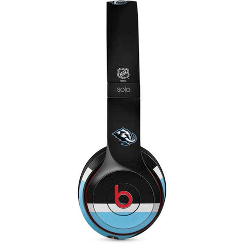 NHL Utah Mammoth Striped Jersey Beats Solo 2 Wireless Skin