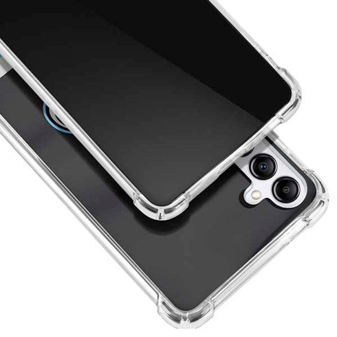 NHL Utah Mammoth Striped Jersey Galaxy A14 5G Clear Case