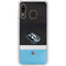 NHL Utah Mammoth Striped Jersey Galaxy A20 Clear Case