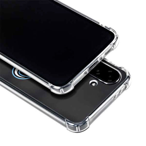 NHL Utah Mammoth Striped Jersey Galaxy A36 5G Clear Case