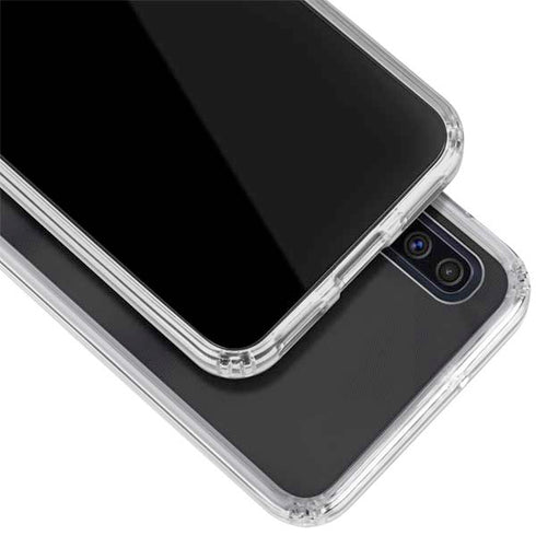 NHL Utah Mammoth Striped Jersey Galaxy A50 Clear Case