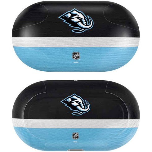 NHL Utah Mammoth Striped Jersey Galaxy Buds Plus Skin