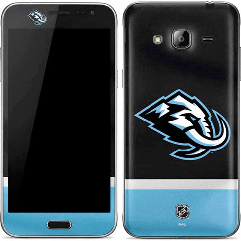 NHL Utah Mammoth Striped Jersey Galaxy J3 Skin