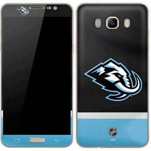 NHL Utah Mammoth Striped Jersey Galaxy J7 Skin