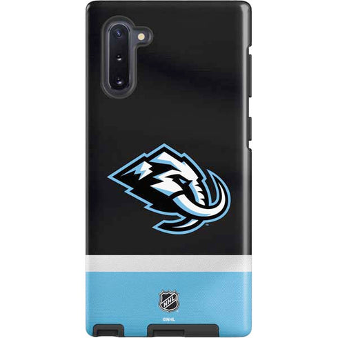 NHL Utah Mammoth Striped Jersey Galaxy Cases