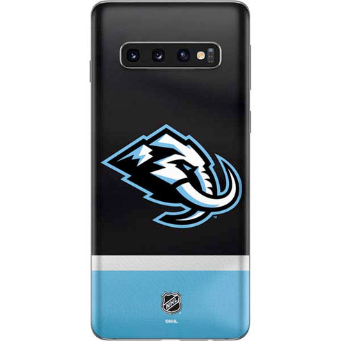 NHL Utah Mammoth Striped Jersey Galaxy S10 Skin