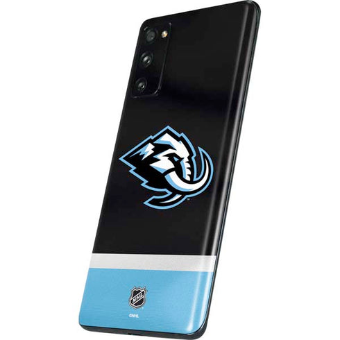 NHL Utah Mammoth Striped Jersey Galaxy S20 Fan Edition Skin