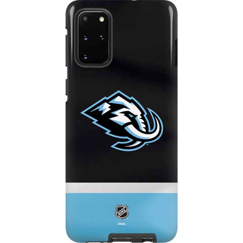 NHL Utah Mammoth Striped Jersey Galaxy S20 Plus Pro Case