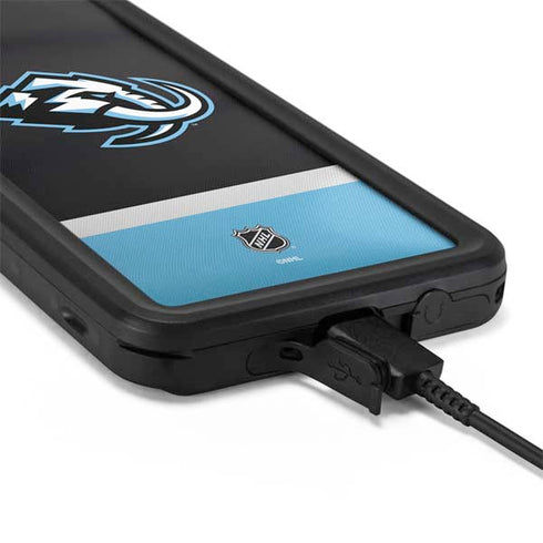 NHL Utah Mammoth Striped Jersey Galaxy S20 Plus Waterproof Case