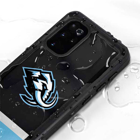 NHL Utah Mammoth Striped Jersey Galaxy S20 Plus Waterproof Case