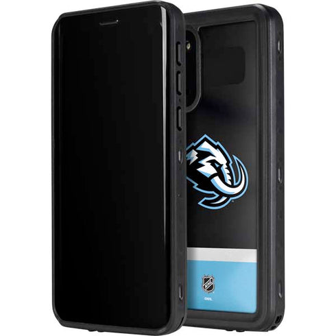 NHL Utah Mammoth Striped Jersey Galaxy S20 Waterproof Case