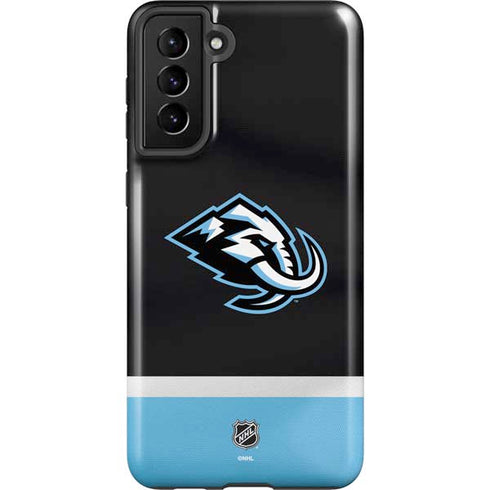 NHL Utah Mammoth Striped Jersey Galaxy S21 FE Pro Case