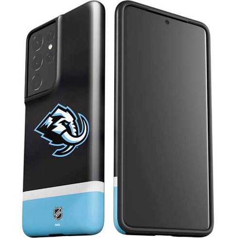NHL Utah Mammoth Striped Jersey Galaxy S21 Ultra 5G Pro Case