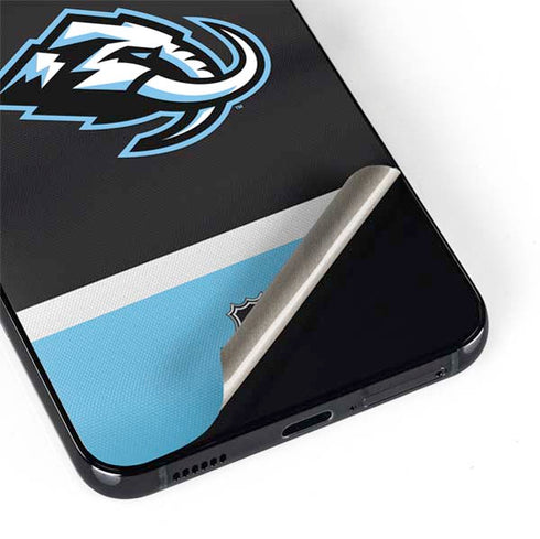 NHL Utah Mammoth Striped Jersey Galaxy S22 Plus Skin