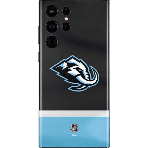 NHL Utah Mammoth Striped Jersey Galaxy S22 Ultra Skin