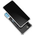 NHL Utah Mammoth Striped Jersey Galaxy S23 Plus Clear Case